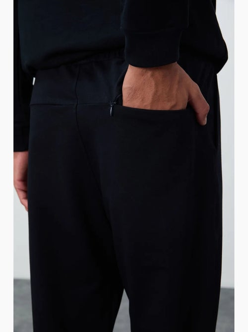 Pantalon de survêtement homme coupe regular en coton mélangé tommy - Kiabi