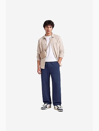 Pantalon de survêtement homme en mélange de coton tommy