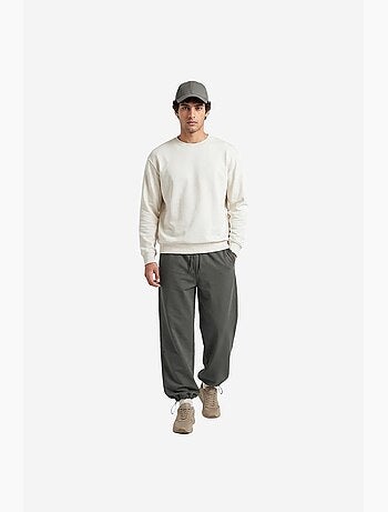 Pantalon de survêtement homme en mélange de coton tommy