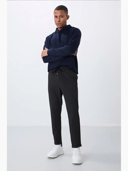 Pantalon de survêtement homme texturé fuselé tommy - Kiabi