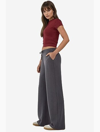 Pantalon de survêtement large en modal doux au toucher hiccup