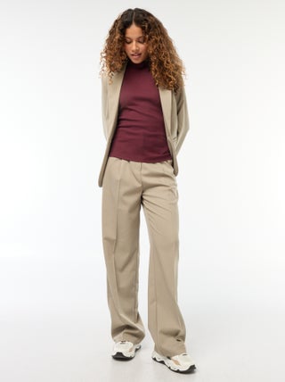 Pantalon de tailleur coupe large
