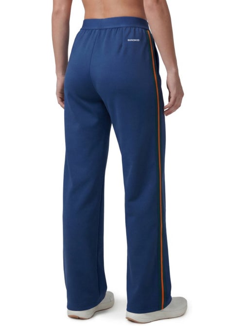 Pantalon de tennis jambes larges femme tennis femme volley-w navy - Kiabi
