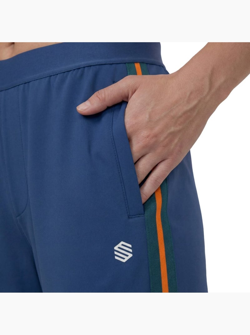 Pantalon de tennis jambes larges femme tennis femme volley-w navy Bleu - Kiabi
