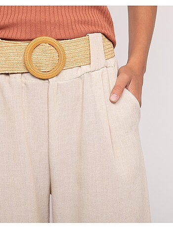 Pantalon de ville et ceinture ELOUVE