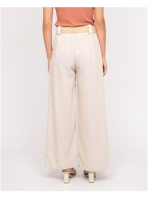 Pantalon de ville et ceinture ELOUVE - Kiabi Pantalon de ville et ceinture ELOUVE - Kiabi
