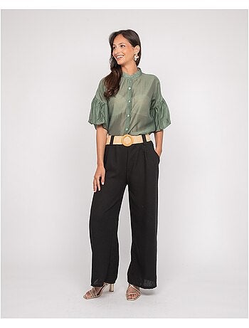 Pantalon de ville et ceinture ELOUVE
