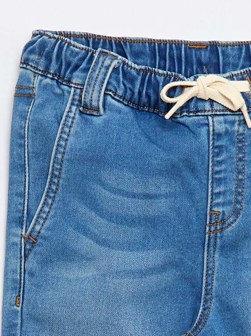 Pantalon denim - collection facile à enfiler Stone - Kiabi
