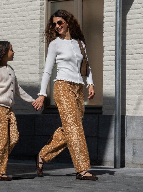 Pantalon denim à motif - Kiabi Pantalon denim à motif - Kiabi