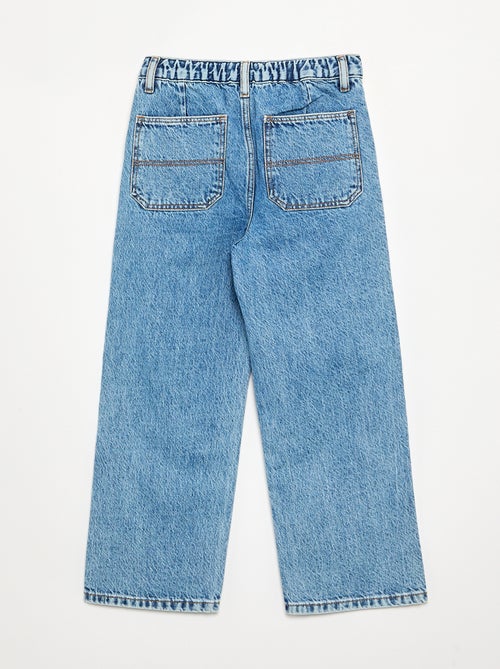Pantalon denim baggy - Kiabi Pantalon denim baggy - Kiabi