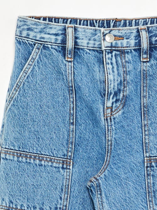 Pantalon denim baggy - Kiabi Pantalon denim baggy - Kiabi