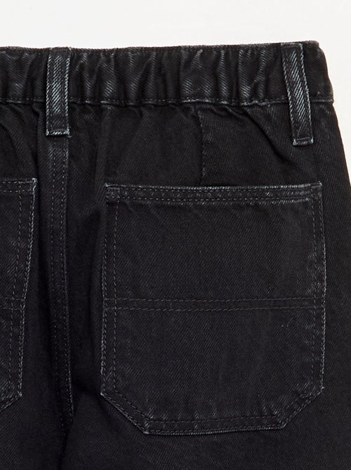 Pantalon denim baggy - Kiabi