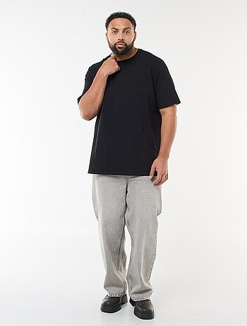 Pantalon denim coupe relaxed fit