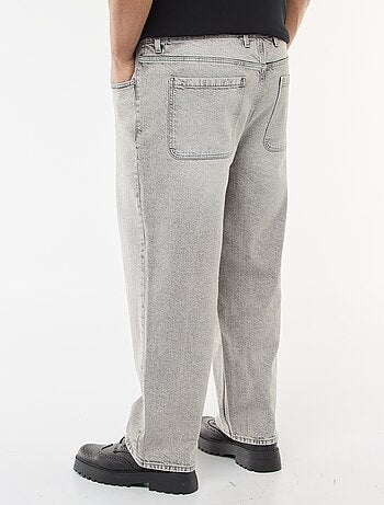 Pantalon denim coupe relaxed fit