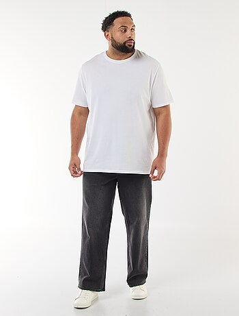 Pantalon denim coupe relaxed fit