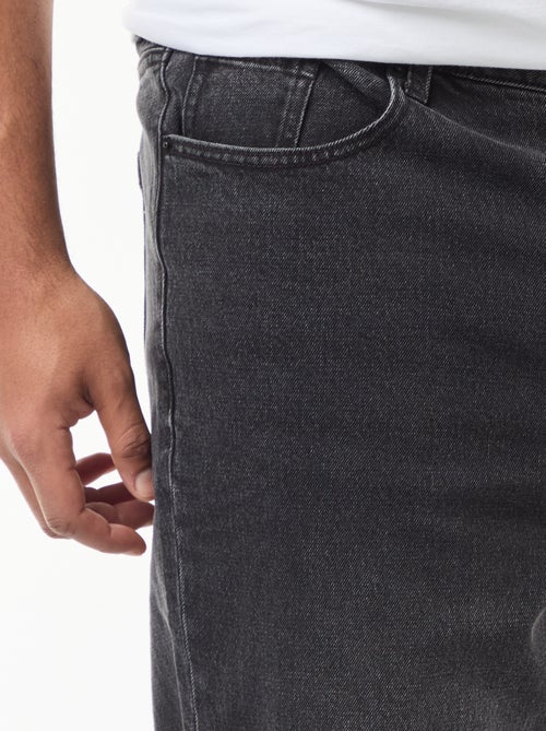 Pantalon denim coupe relaxed fit - Kiabi