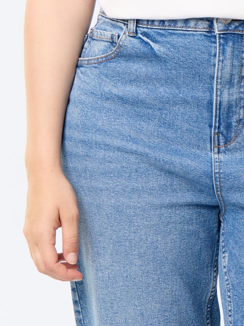 Pantalon denim coupe straight - Kiabi Pantalon denim coupe straight - Kiabi