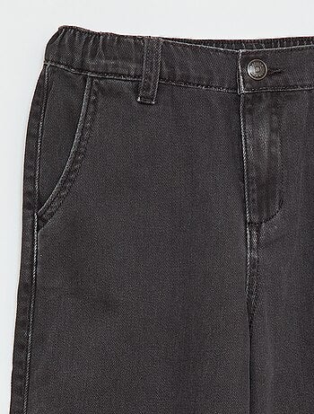 Pantalon denim / jean coupe ballon large