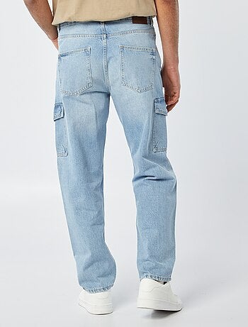 Pantalon denim multi-poches