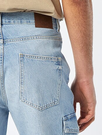 Pantalon denim multi-poches