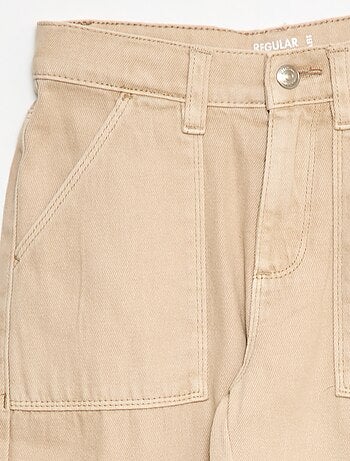 Pantalon denim multipoches