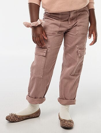 Pantalon denim multipoches