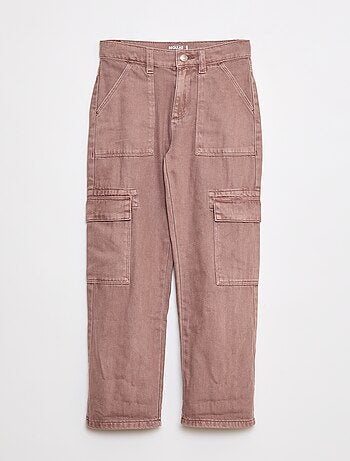 Pantalon denim multipoches