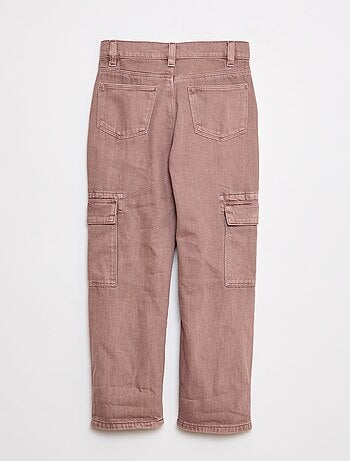 Pantalon denim multipoches