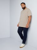 Pantalon denim slim fit BLEU - Kiabi