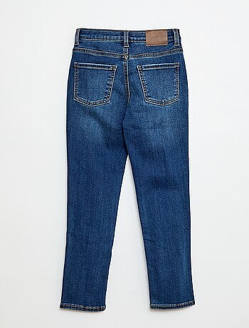 Pantalon denim stretch fit slim en coton