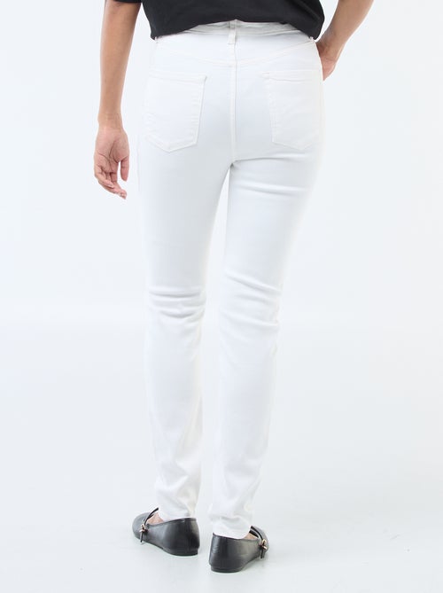 Pantalon denim stretch super skinny en coton - Kiabi