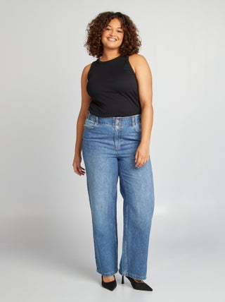 Pantalon denim Wide leg