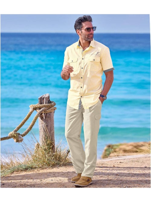 Pantalon Détente Cargo   - ATLAS FOR MEN - Kiabi