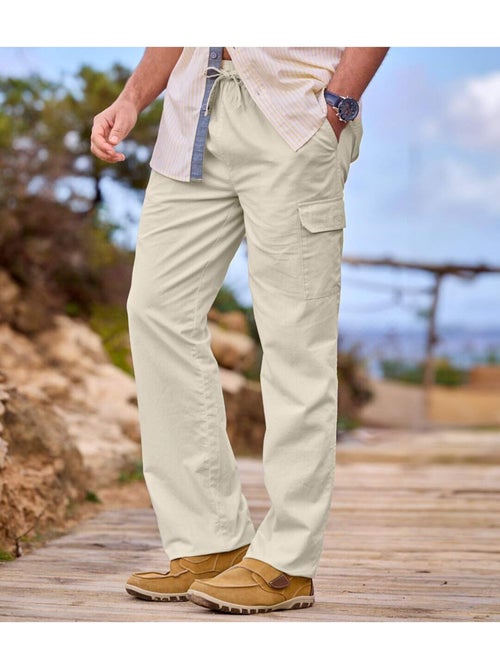 Pantalon Détente Cargo   - ATLAS FOR MEN - Kiabi