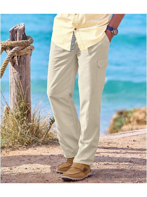 Pantalon détente cargo   - atlas for men - Kiabi