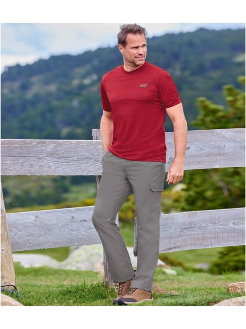 Pantalon Detente Cargo - ATLAS FOR MEN - Kiabi Pantalon Detente Cargo - ATLAS FOR MEN - Kiabi
