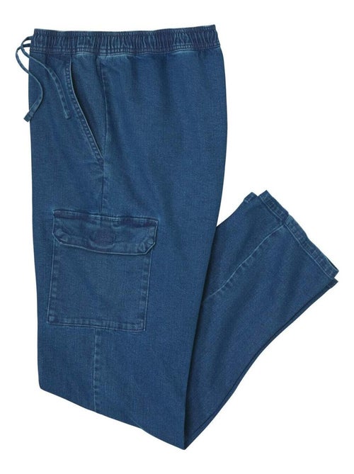 Pantalon Détente Cargo en Jean : - ATLAS FOR MEN - Kiabi Pantalon Détente Cargo en Jean : - ATLAS FOR MEN - Kiabi