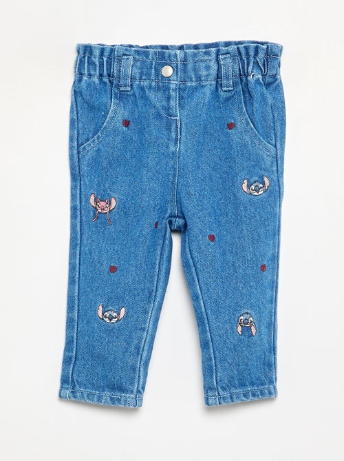 Pantalon 'Disney' en denim - Kiabi Pantalon 'Disney' en denim - Kiabi