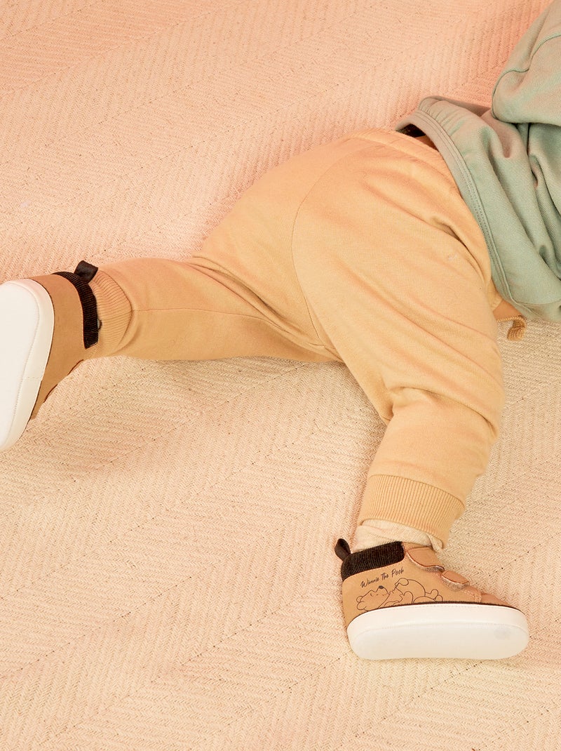 Pantalon 'Disney' en molleton Beige - Kiabi