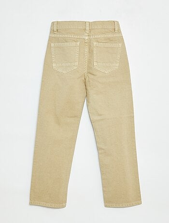 Pantalon droit - regular fit à 5 poches