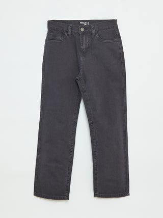 Pantalon droit - regular fit à 5 poches