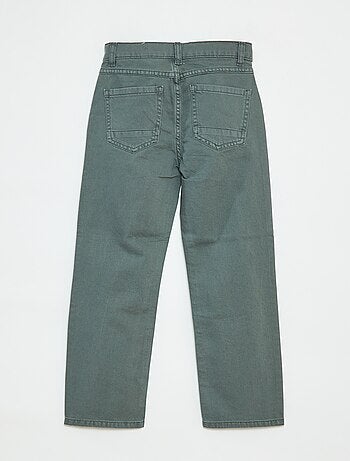 Pantalon droit - regular fit à 5 poches