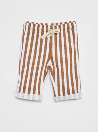 Pantalon droit à imprimé