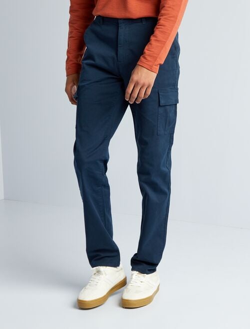 Pantalon droit à multi poches +1m90 - L38 - Kiabi