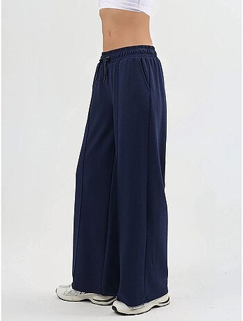 Pantalon droit à taille élastique busem