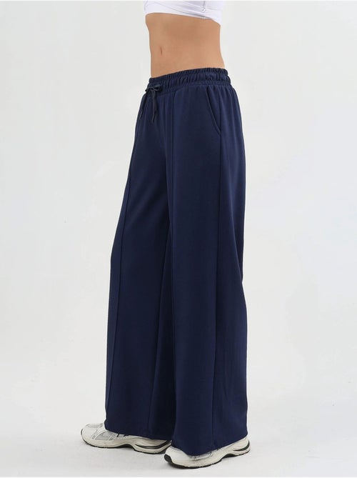 Pantalon droit à taille élastique busem - Kiabi Pantalon droit à taille élastique busem - Kiabi