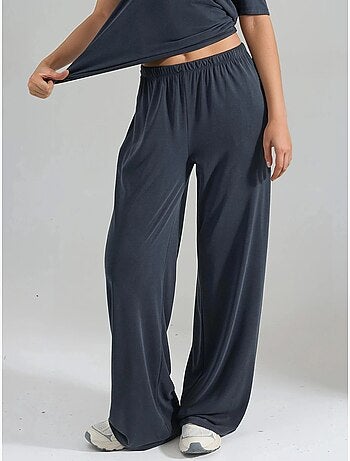 Pantalon droit à taille élastique busem