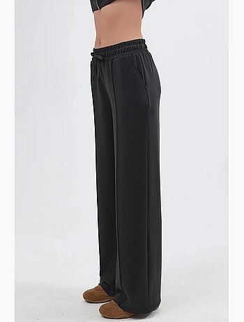 Pantalon droit à taille élastique busem