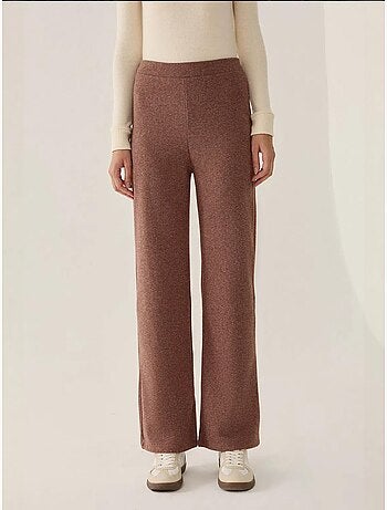 Pantalon droit à taille élastique hiccup