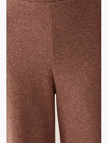Pantalon droit à taille élastique hiccup